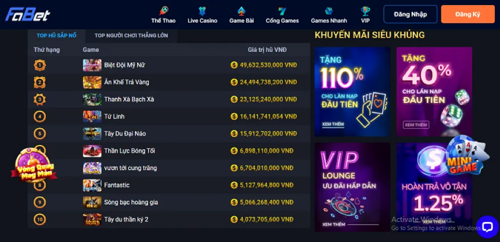 Hướng dẫn nạp rút tiền loto288 com